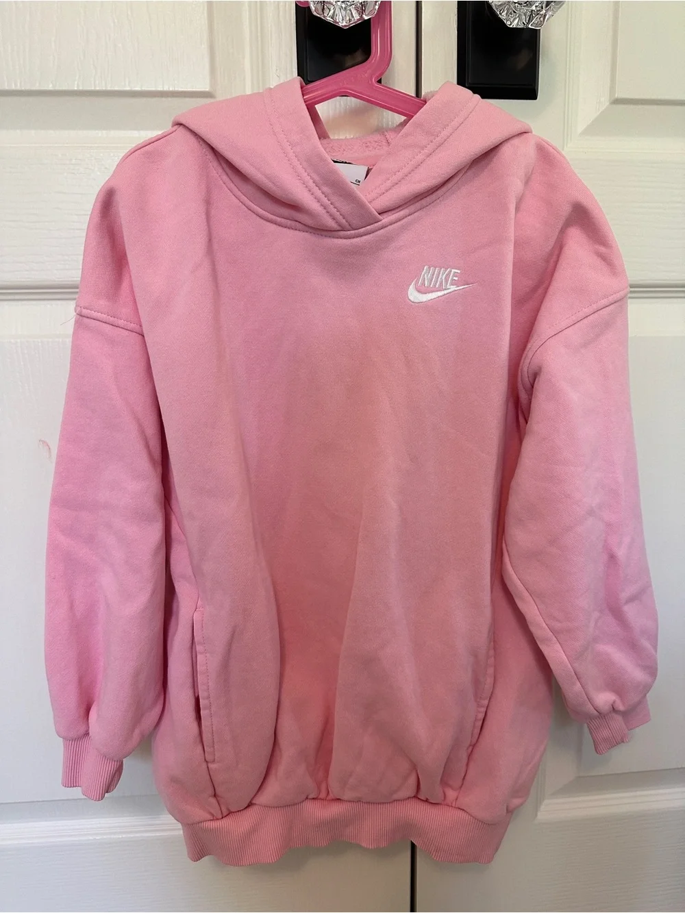 Nike Kids Pink Hoodie & Sweatpants Set Sz Small
